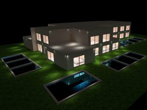 Xenodoxeio-3d-rendering