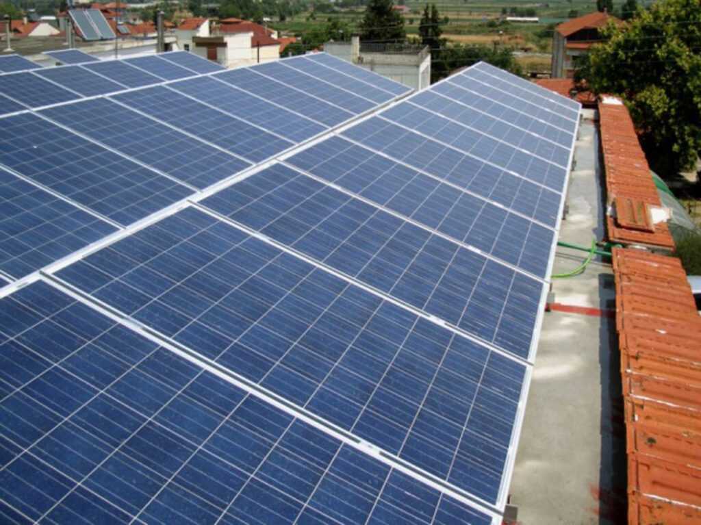 Εγκατάσταση Φ/Β συστήματος ισχύος 9,88kWp