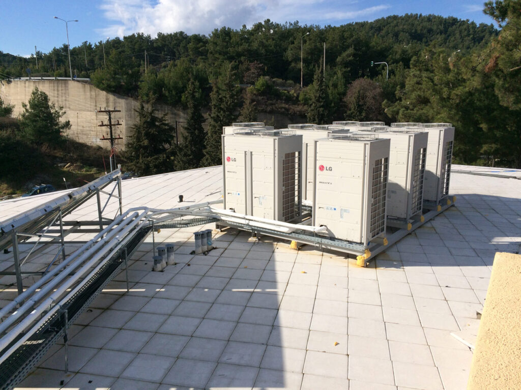 Κεντρικό σύστημα κλιματισμού στην μονάδα Ανοικτής φροντίδας Ηλικιωμένων και χρονίως πασχόντων