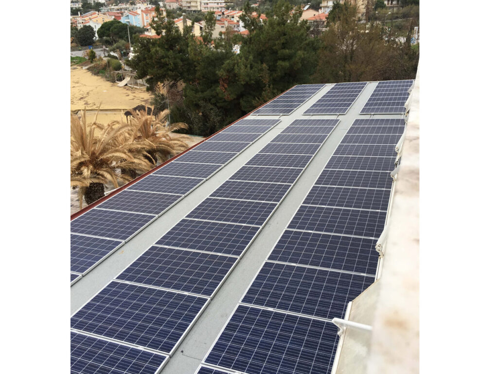 Εγκατάσταση Φ/β συστήματος Net Metering ισχύος 20,52kWp σε ξενοδοχείο στο Παληό