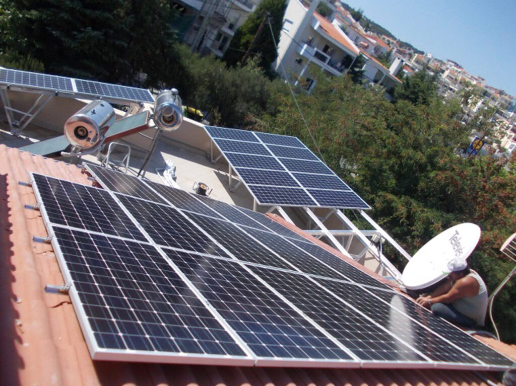 Εγκατάσταση Φ/Β συστήματος ισχύος 10kWp Καβάλα